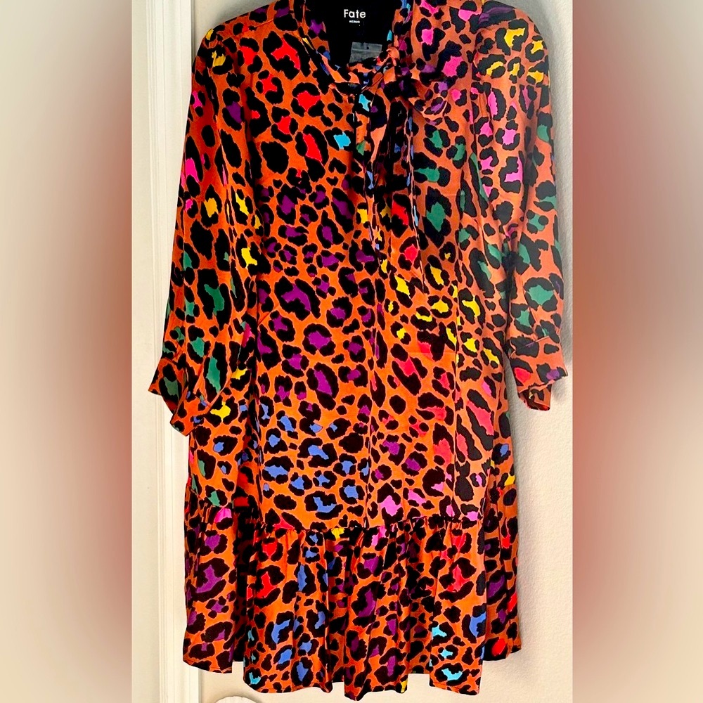 NWT - Size MediumLeopard Print Dress